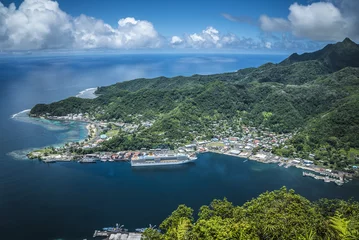 Pago Pago American Samoa Hill View over the Island © Peto
