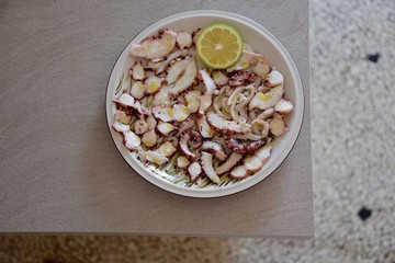 octopus salad