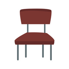 wooden chair seat vector illustration graphic design