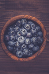 Blueberry antioxidant organic superfood