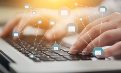 Naklejka premium Email.