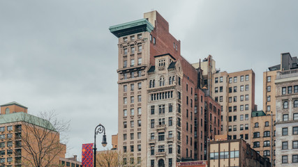 Residential buildings in New York