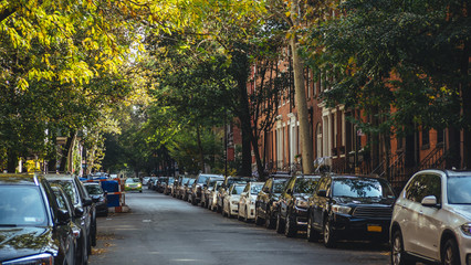 New York, USA / Residential neighbourhood