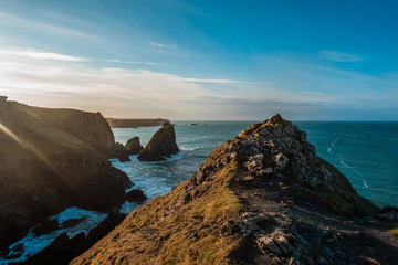 Looking out into the sea