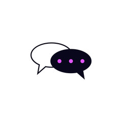 communication bubbles icon. Element of colored web icon for mobile concept and web apps. Detailed communication bubbles icon can be used for web and mobile. Premium icon