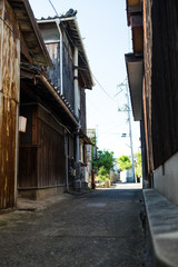 Fototapeta na wymiar 香川県 小豆島 迷路の町