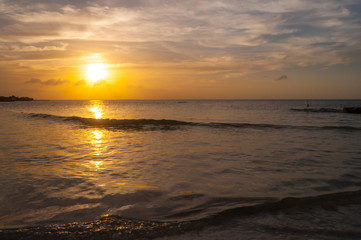 holbox atardecer