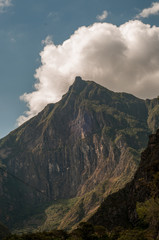 Obraz na płótnie Canvas back of Machu Pichu
