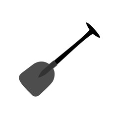 Shovel icon.  Illustration