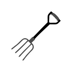 Garden forks.  Illustration