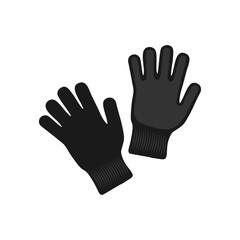 Gloves icon.  Illustration