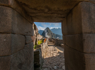 door in Machu Pichu 
