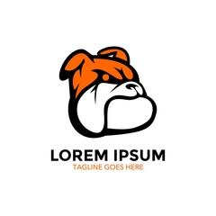 Fototapeta premium bulldog logo