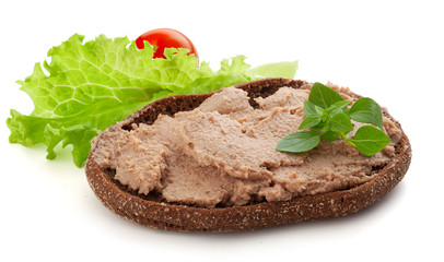 Sanwich wtih meat pate
