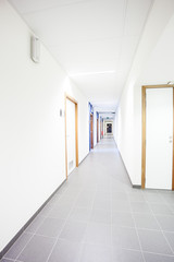 an corridor or hallway
