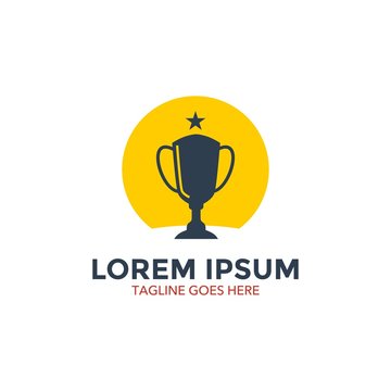 thropy logo. icon. vector illustration. symbol of succes