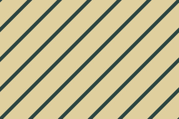 Seamless pattern. Dark green stripes on beige background. Striped diagonal pattern For printing on fabric, paper