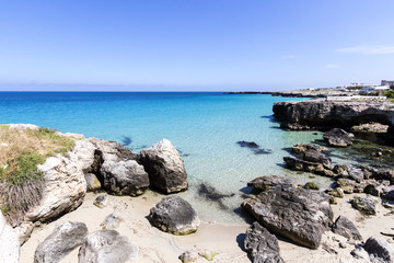 italian sea in Monopoli