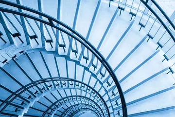 Cercles muraux Escaliers spiral staircase closeup