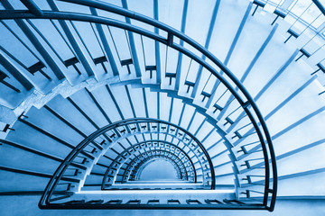 spiral staircase closeup