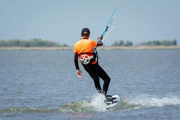 Kiteboarding action photos