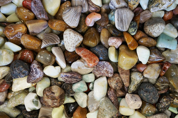 different mineral gems collection as nice background