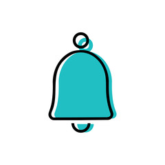 Bell icon vector illustration