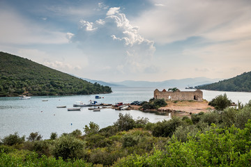 Fototapeta premium Sea view at Guvercinlik, Bodrum, Turkey