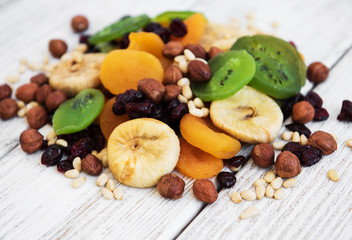 Mixed dried fruits