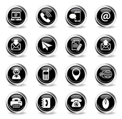 contact us icon set