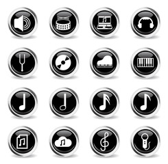 music icon set