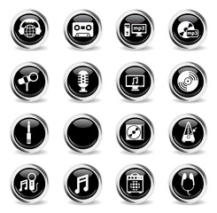 music icon set