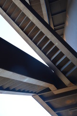 Fototapeta premium Stufen im Aussichtsturm