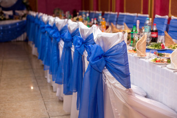 decorated wedding table