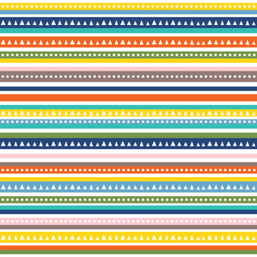 cheerful stripe pattern