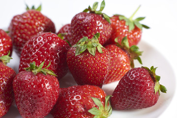 fruits, vitamins, natural, fresh foods, strawberry, dessert, chocolate, summer, harvest
