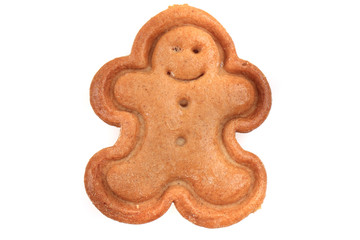 baby christmas gingerbread isolated