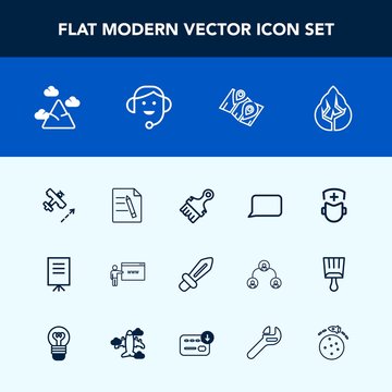 Modern, simple vector icon set with hospital, pin, presentation, plane, sky, file, surgeon, meeting, medicine, talk, business, medieval, environment, medical, knight, speech, landscape, internet icons