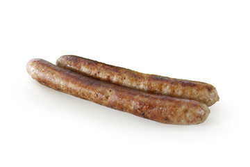 Bratwürstchen freigestellt isoliert