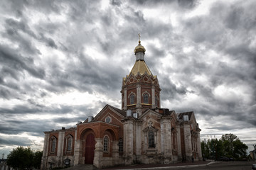 Fototapeta na wymiar Ascension Cathedral in Kasimov. Ryazan oblast. Russia