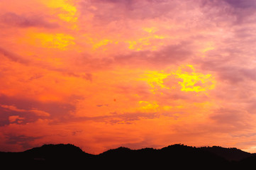 The golden light of the evening sun was scorching hot.