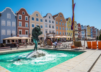 Brunnen am Stadtplatz von Schärding