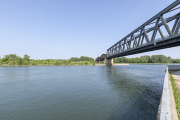 Rheinbrücke Wintersdorf  Beinheim 