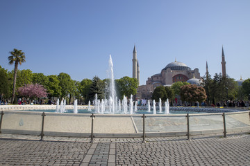 Fototapeta na wymiar Hagia Sophia Museum