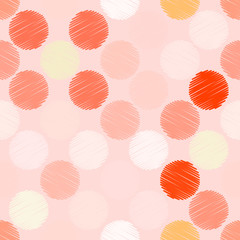 seamless vector background with abstract shapes