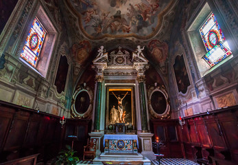 Obraz premium Abbey of Monte Oliveto Maggiore, Tuscany, Italy