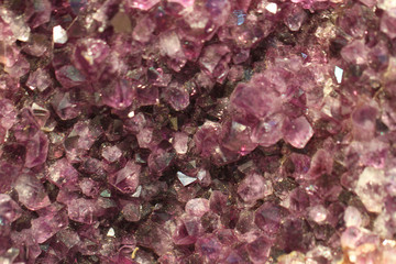 amethyst natural mineral texture