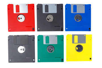 floppy disk isolated
