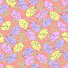 Naklejka na ściany i meble Seamless pattern with modern geometric colorful decoration. Decoration Element for Birthday or Greeting Design.