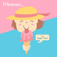 Sugar Free Ice Cream Girl